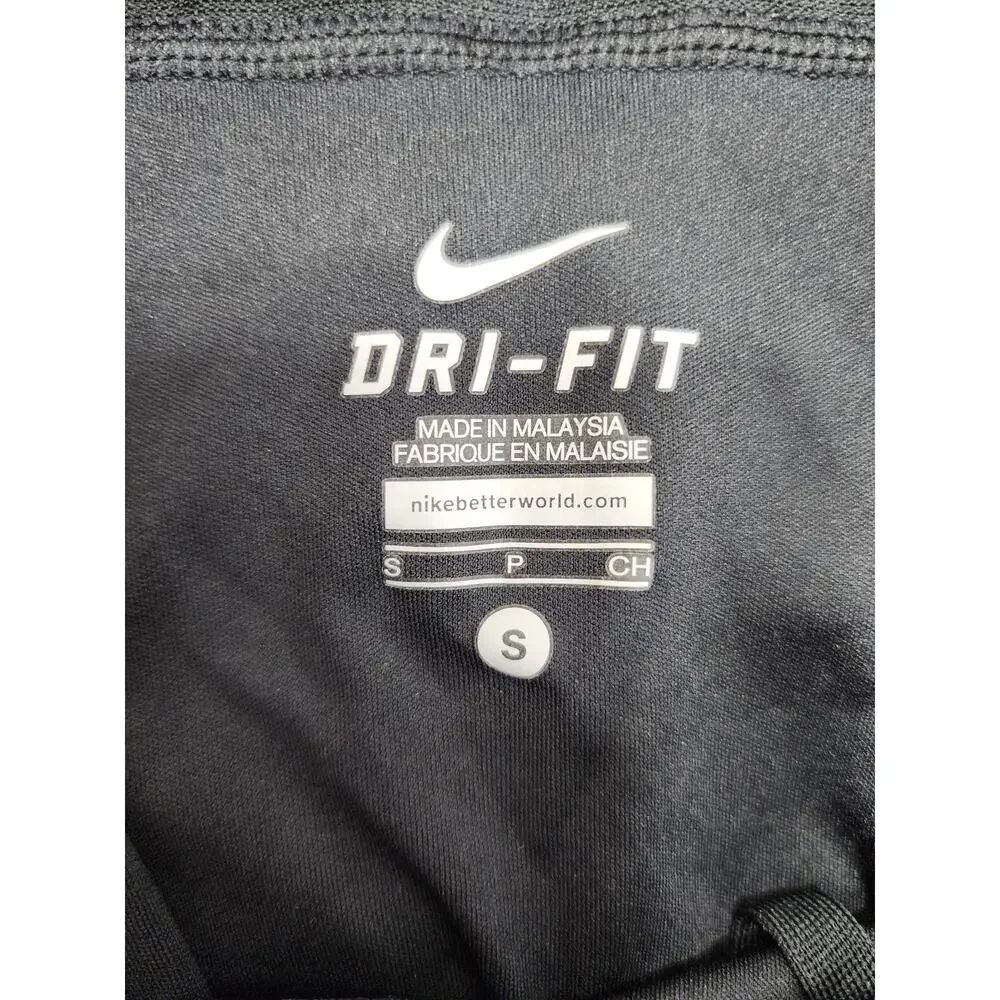 Nike Dri-FIT Equilibrium‎ Modern Tempo Running Shorts Size S Black White Lined